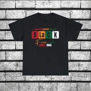 Juneteenth, Unapologetically Black, Free-ish Since 1865, Black Periodic Table